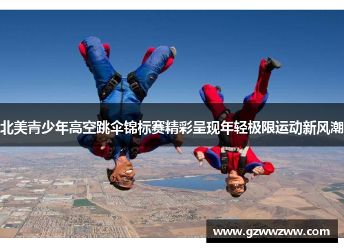 北美青少年高空跳伞锦标赛精彩呈现年轻极限运动新风潮
