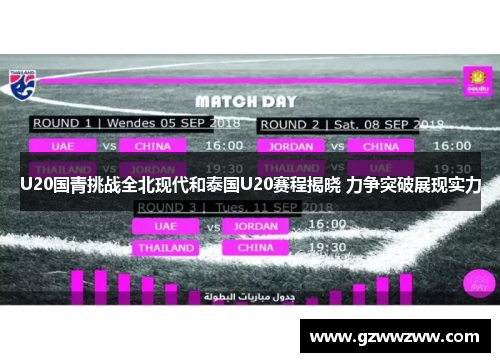 U20国青挑战全北现代和泰国U20赛程揭晓 力争突破展现实力